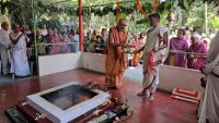 Rudra Homa (15 July 2026). Picture Courtesy: Shri Chandrashekhar Padubidri and Shri Narayan Kadle